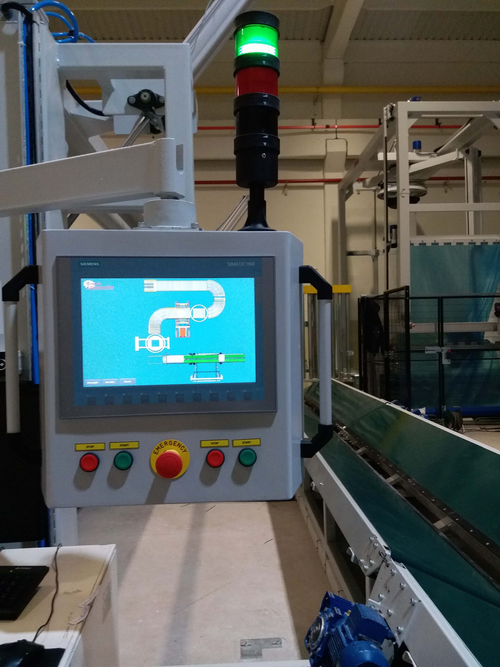 Akınal Tekstil Konveyör Paketleme Otomasyonu - Gaziantep